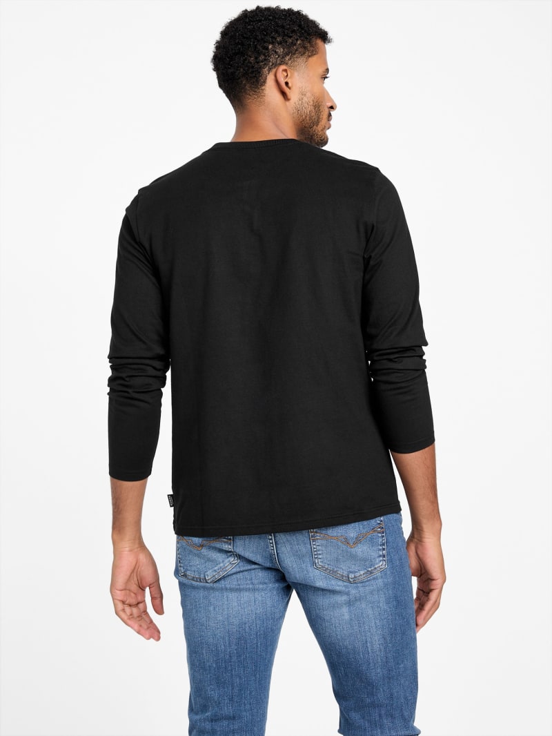Rickor Logo-Tape Henley Tee