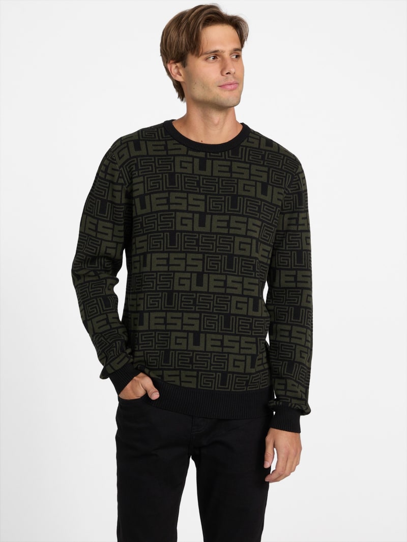 Paco Logo Sweater | GUESS Factory Ca