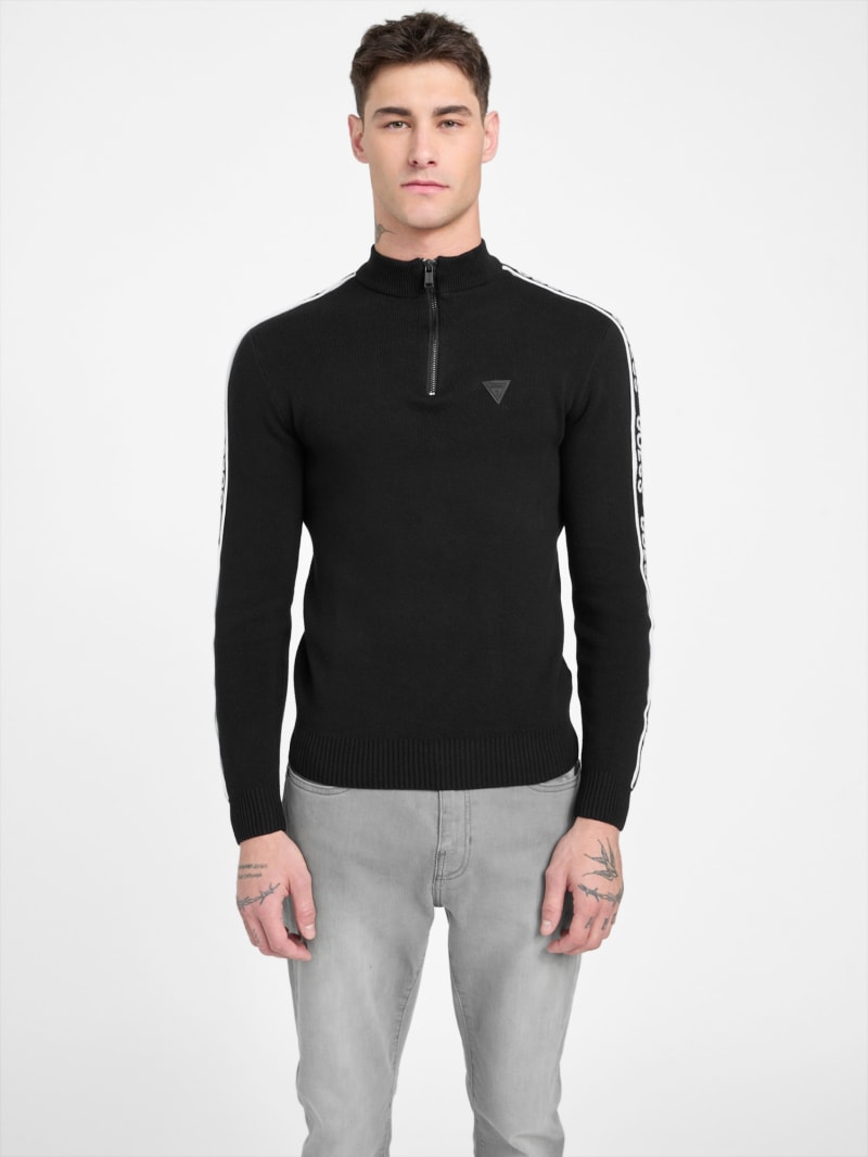 Tom Mock-Zip Sweater | GUESS Factory