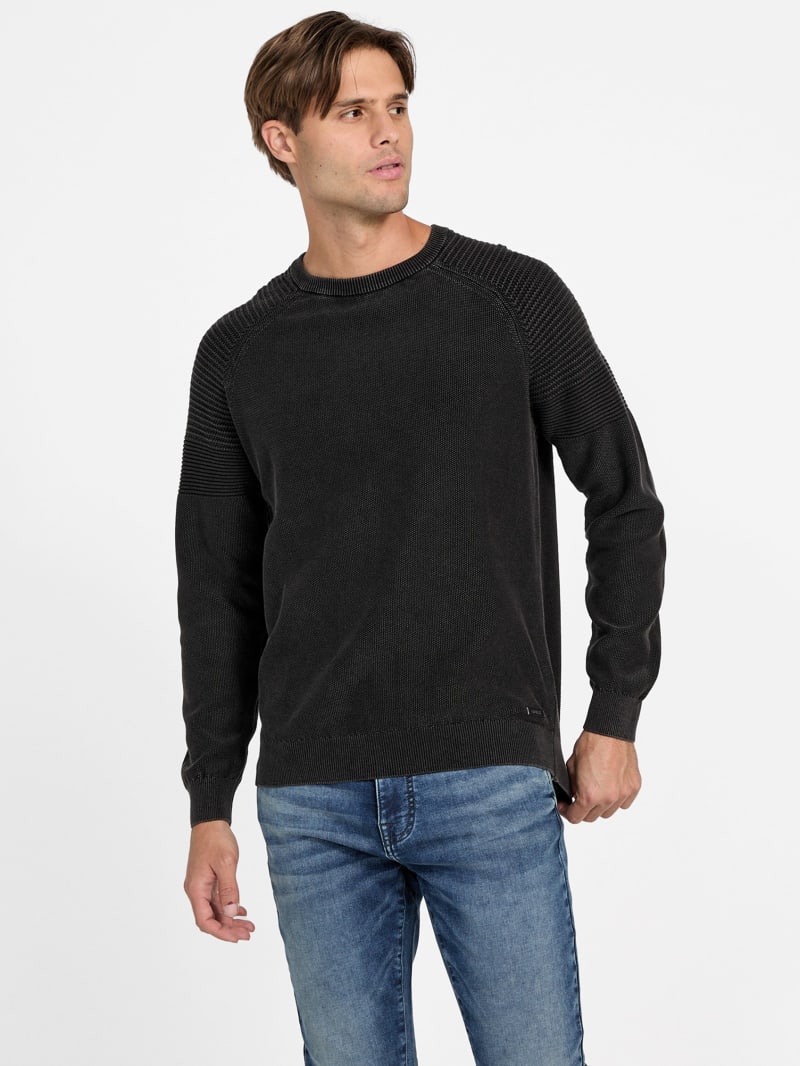 爆買い 英語 Callum Washed Factory GUESS | Sweater トップス