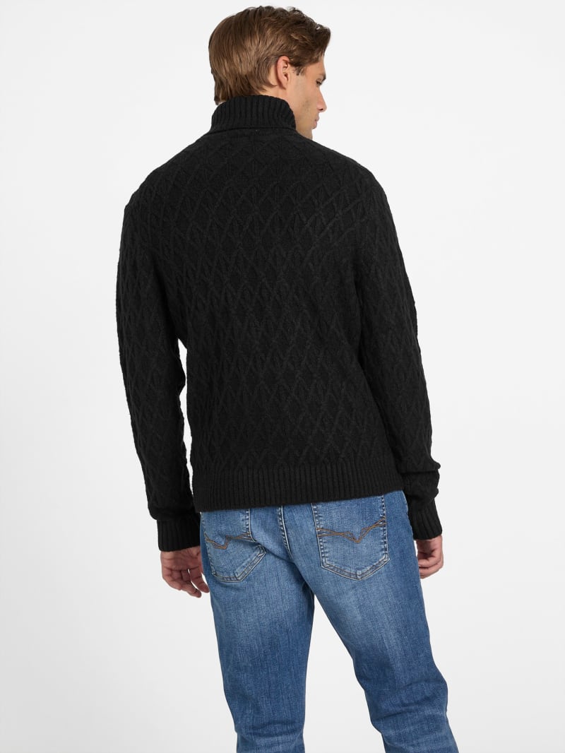 Gael Turtle-Neck Sweater | GUESS Factory