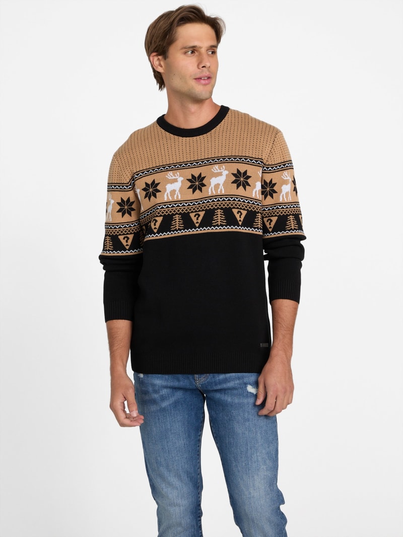 A&W×Chocolate Jesas Knit Sweater A&W × Chocolate Jesus) AWCJ 300 Cardigan