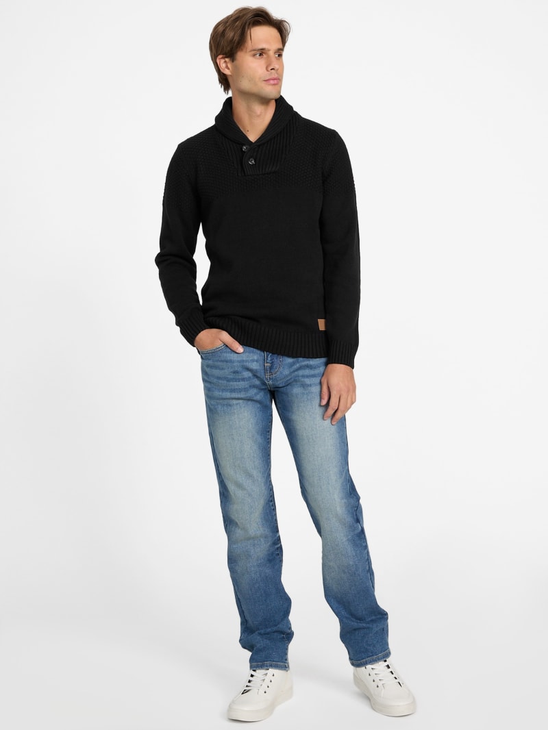 Leo Shawl Sweater | GUESS Factory
