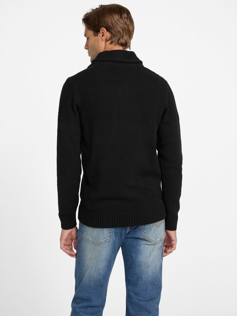 ゲス GUESS KATE 4G Logo Rn Ls Sweater （JBLK） ゲス GUESS KATE 4G Logo Rn Ls Sweater （JBLK） -waja bazar