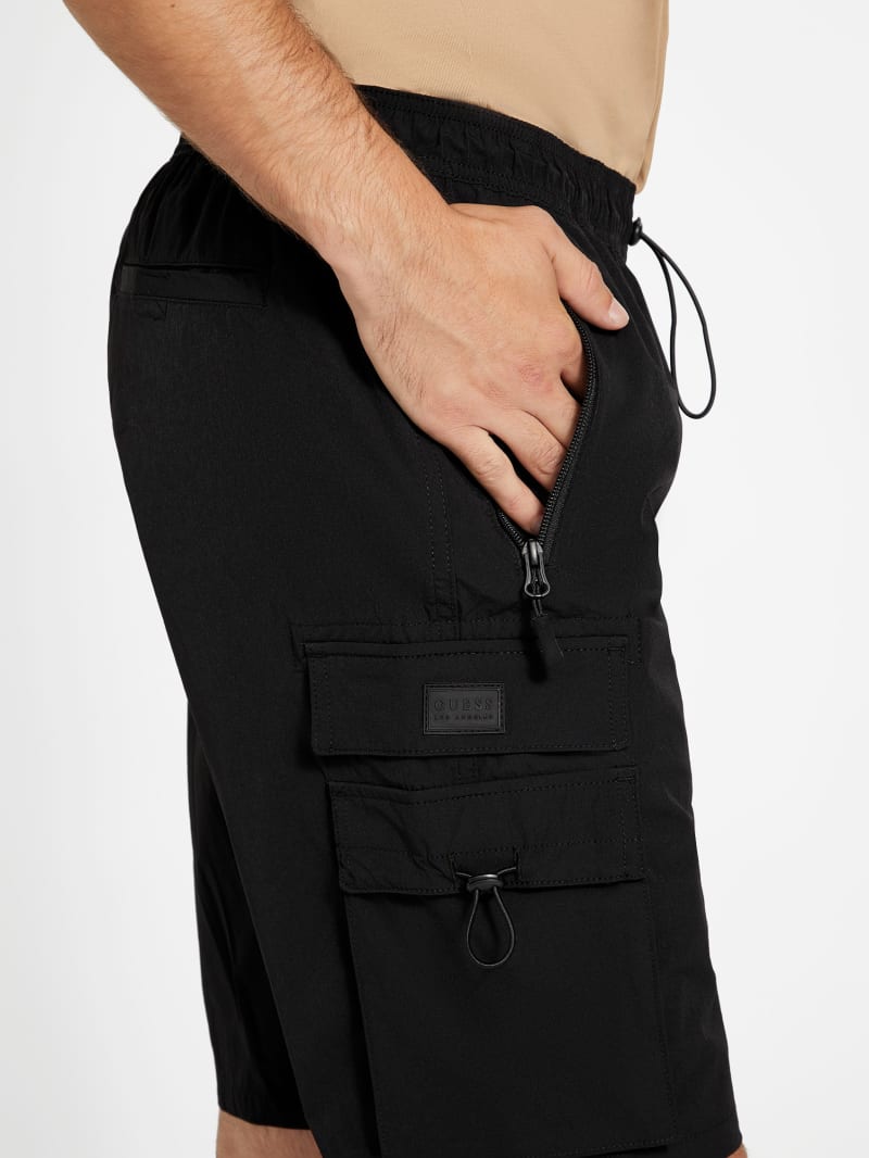 MA＊RS ガーター ショーパン ブラック Ford Cargo Shorts | GUESS Factory