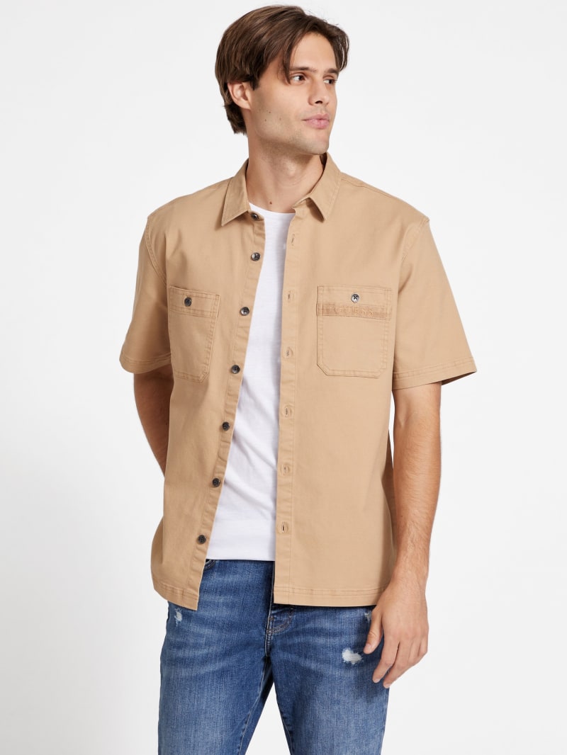 【BAON】23SS★ [BAONHOUSE] Wordin Pocket Shirt S/S Jacket Miami' – BC Collection