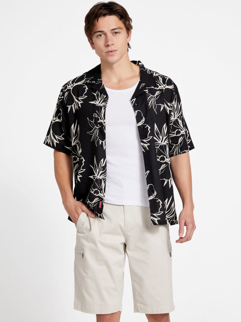 値頃 Eco Andie Floral Linen Shirt | GUESS Factory トップス