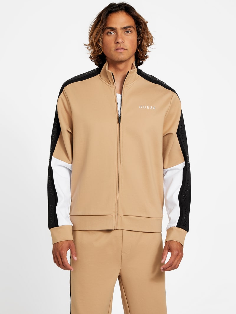 Guess color block jacket shop
