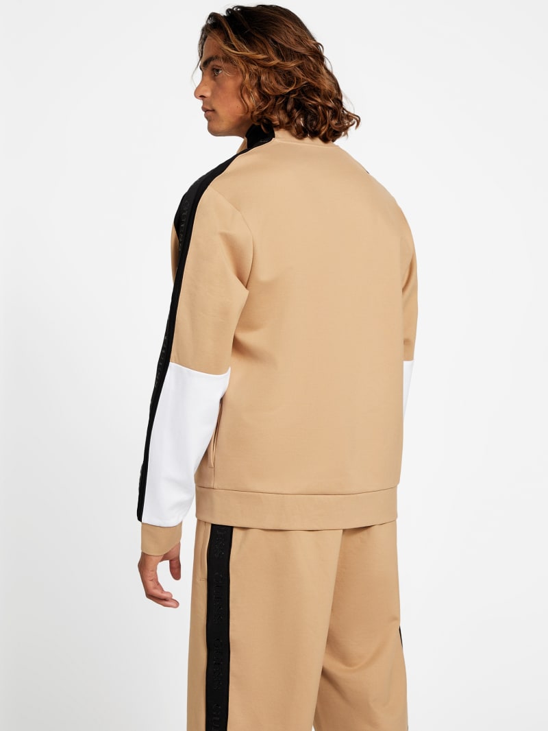【年間ランキング6年連続受賞】 Jacket Logo-Tape Color-Block Mateo | Factory GUESS ジャケット・アウター