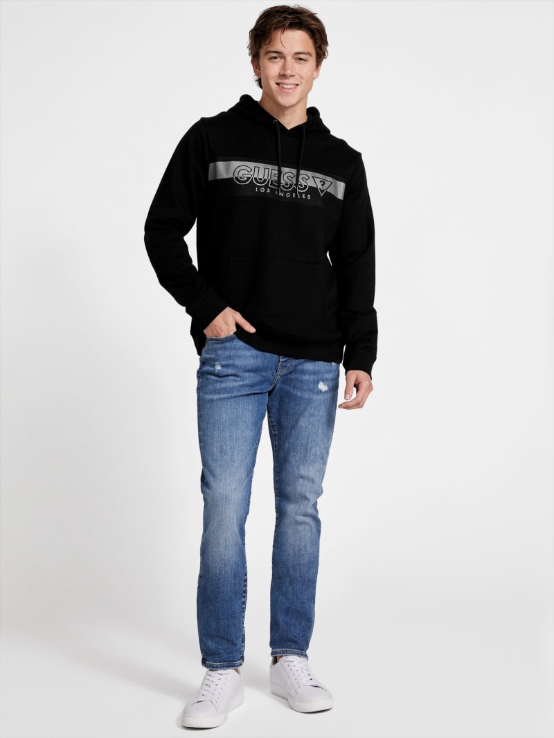 Guess mesh hoodie hot sale