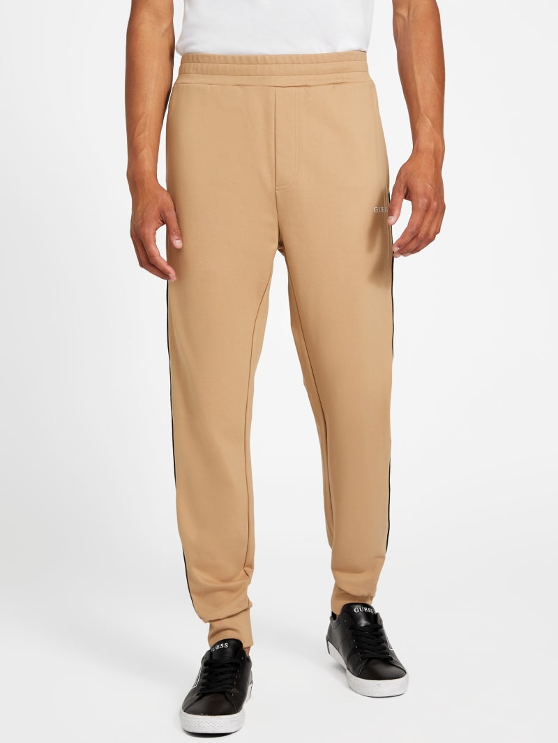 お見舞い Mateo Logo-Tape Joggers | GUESS Factory トップス