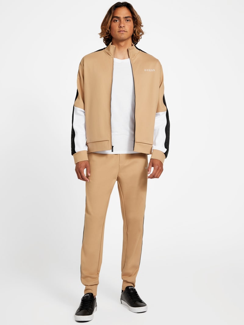 Mateo Logo-Tape Joggers | GUESS Factory