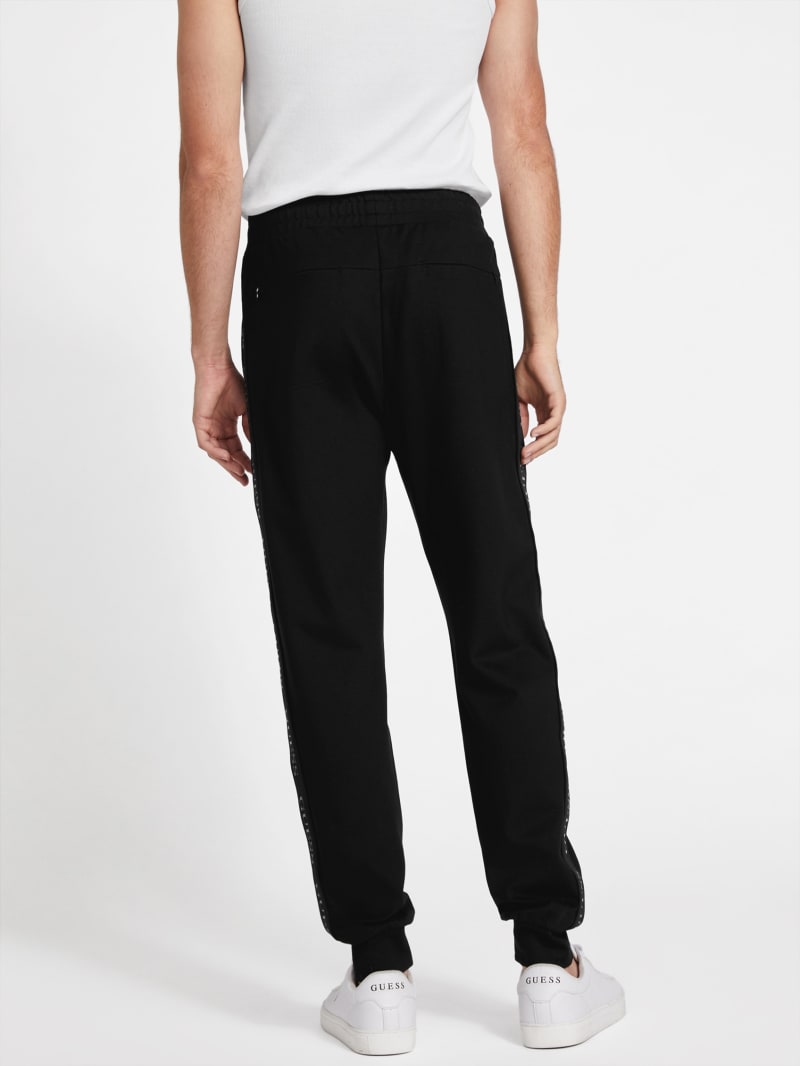 Factory Mateo Logo tape Joggers Brown S