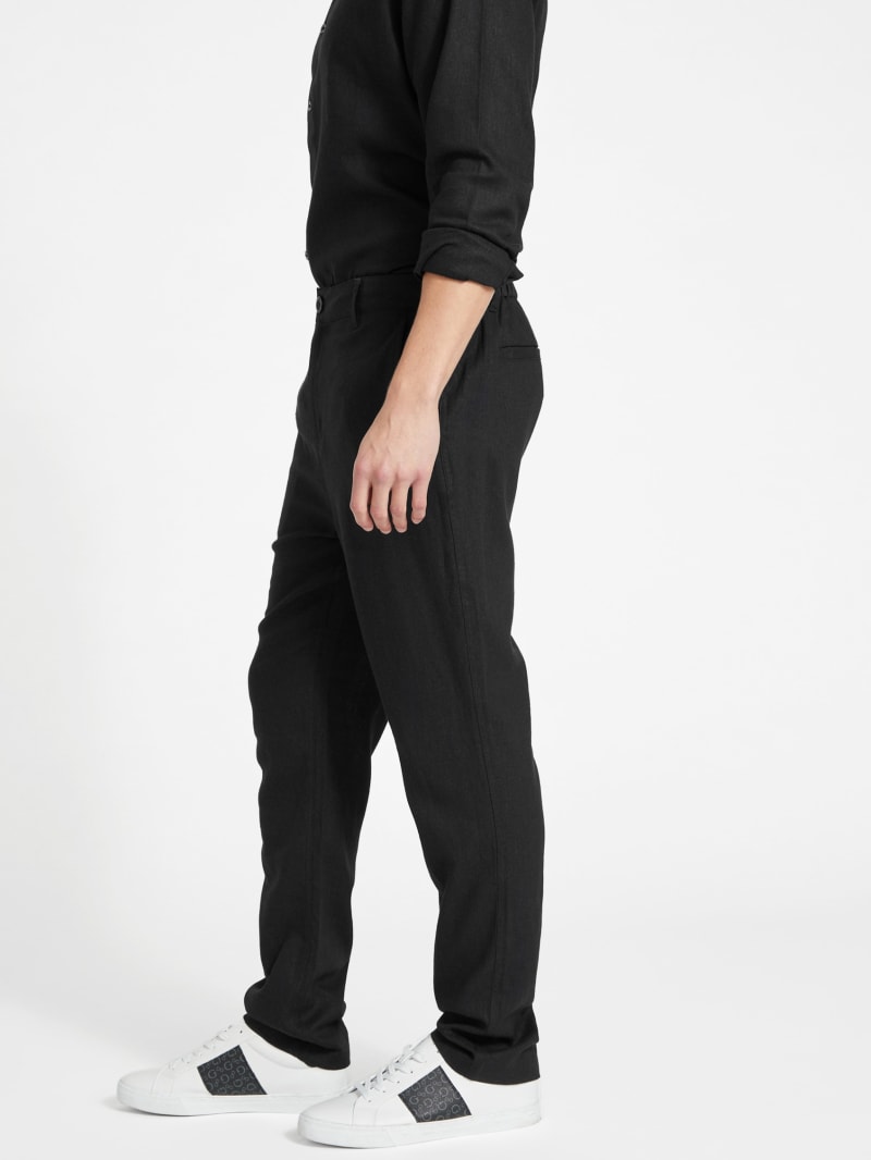 Guess linen pants shop