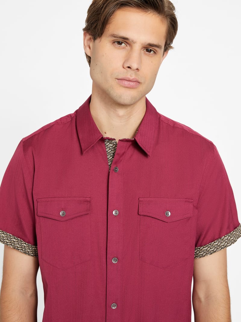 Antwon Pocket Shirt | GUESS Factory
