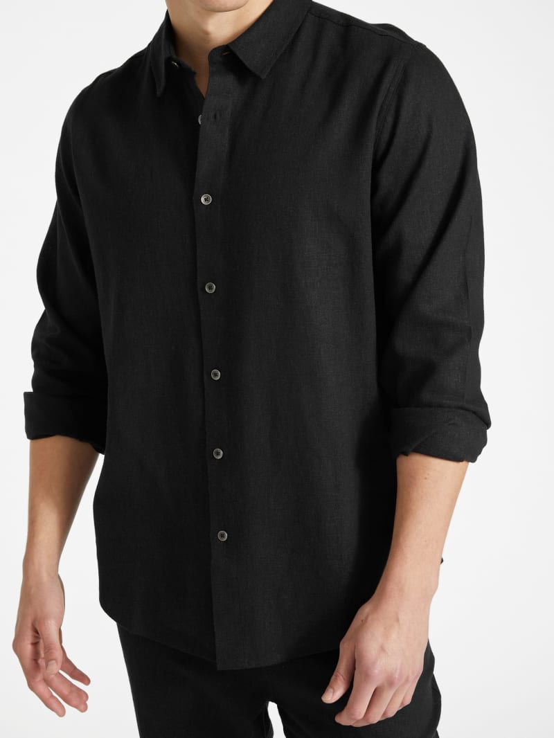 Eco Rome Linen Shirt | GUESS Factory