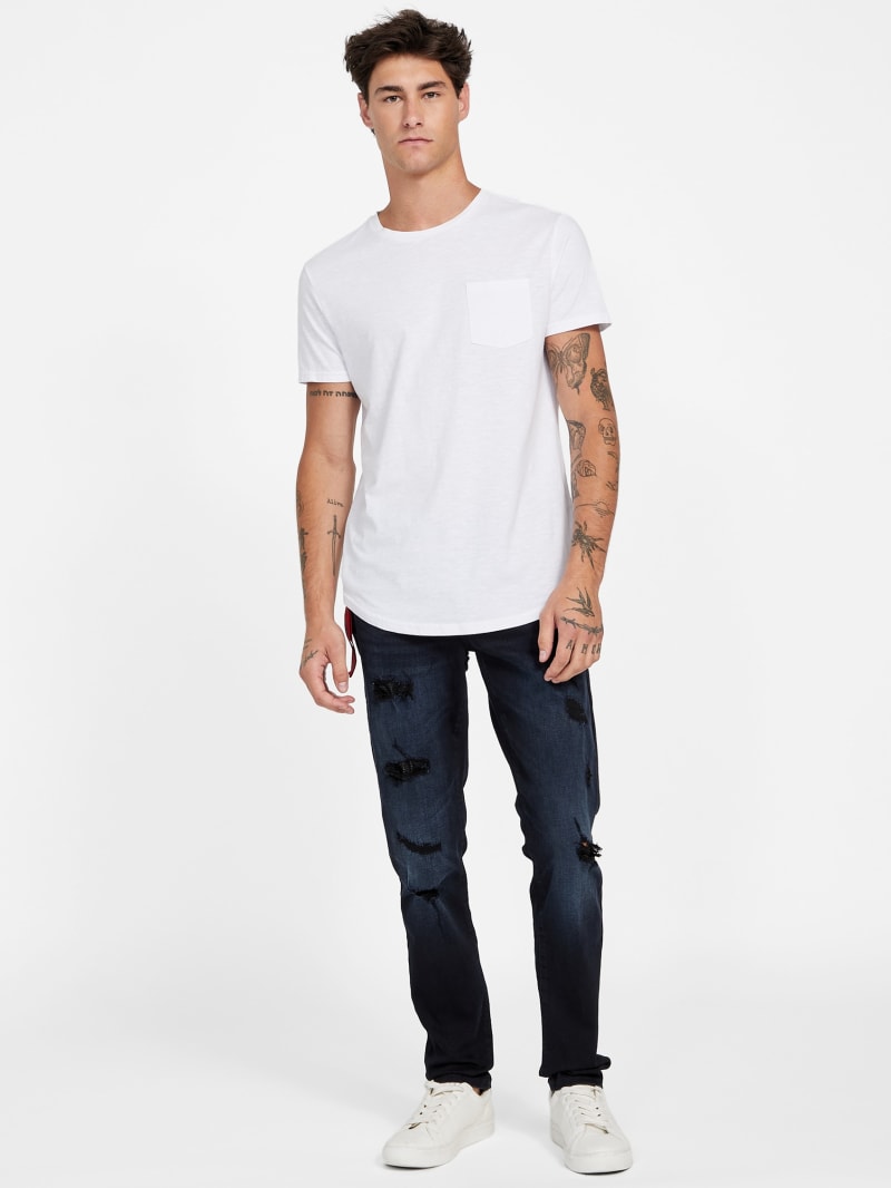 Jacques Destroyed Skinny Denim Jeans