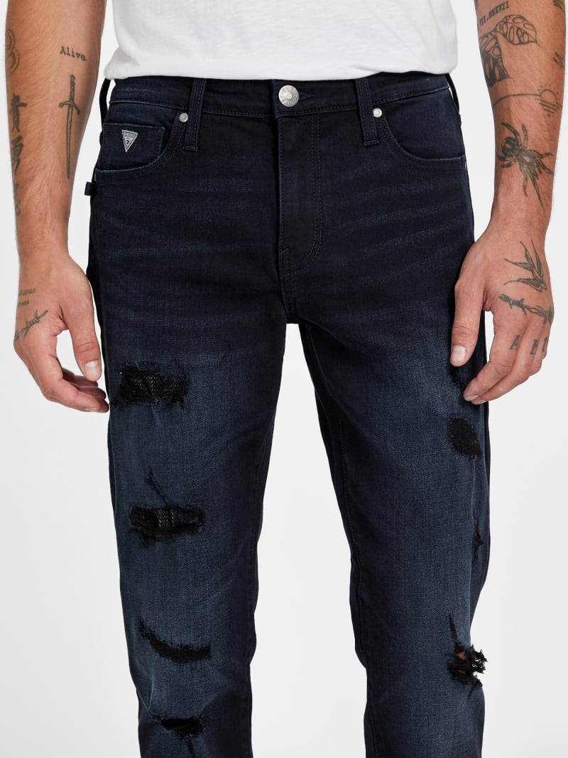 Jacques Destroyed Skinny Denim Jeans