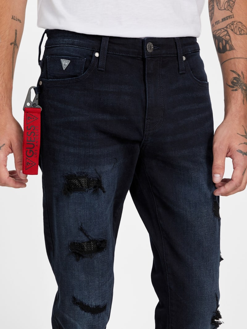 Jacques Destroyed Skinny Denim Jeans
