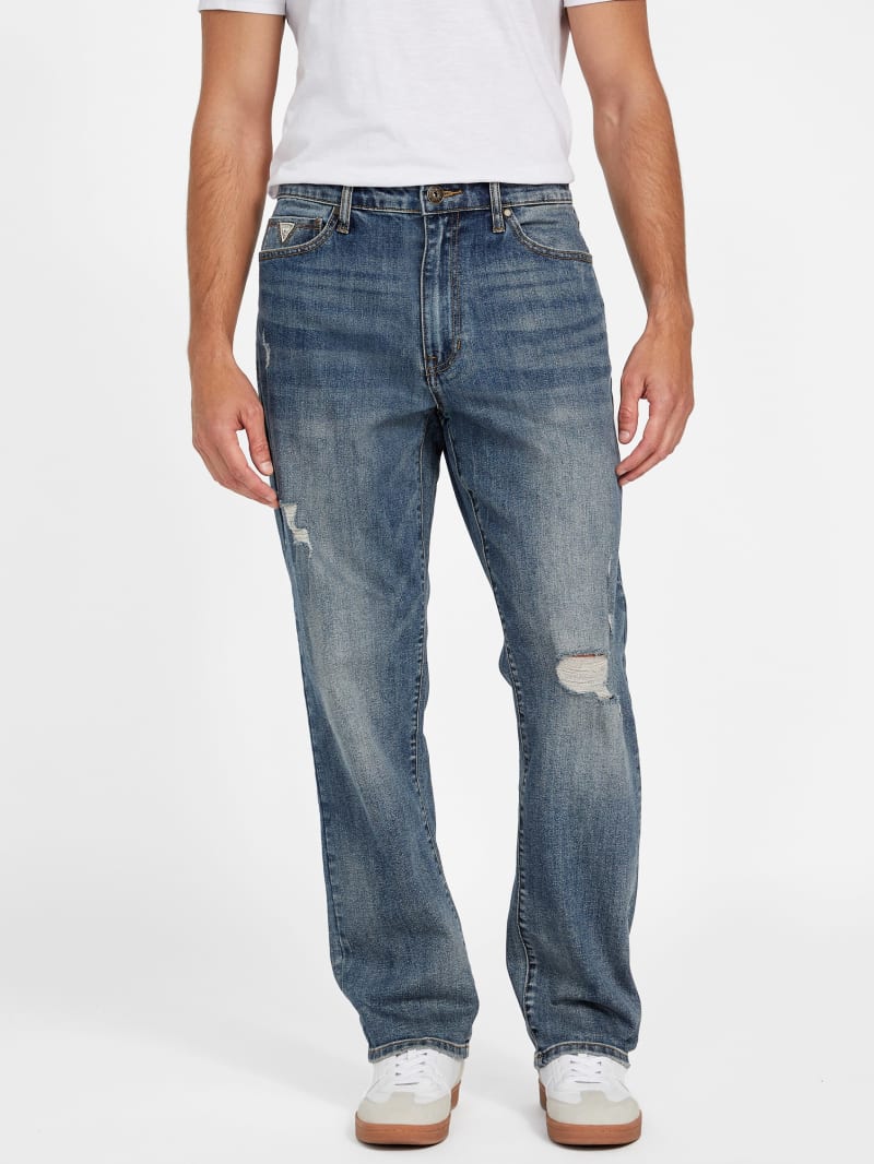Jeffery Loose Fit Denim Jeans | GUESS Factory