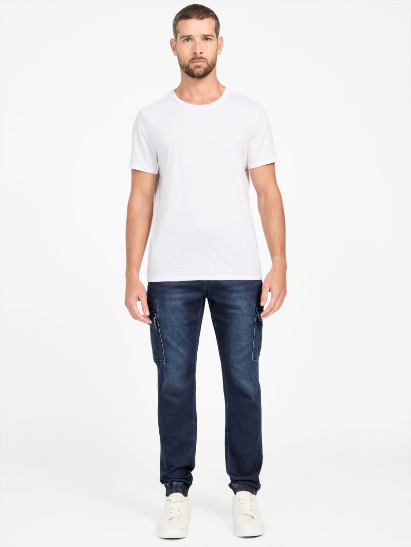 【CAMBIO】Denim Jacquard Jogger Pants /Ｓ CAMBIO】Denim Jacquard Jogger Pants Jogger