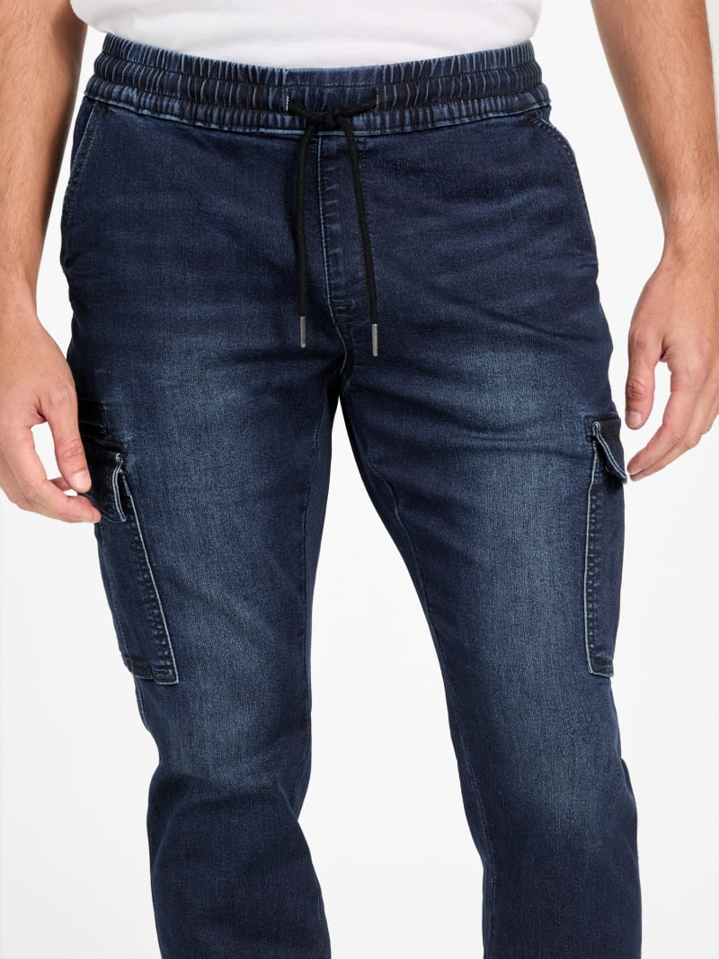 Jenner Denim Joggers | GUESS Factory