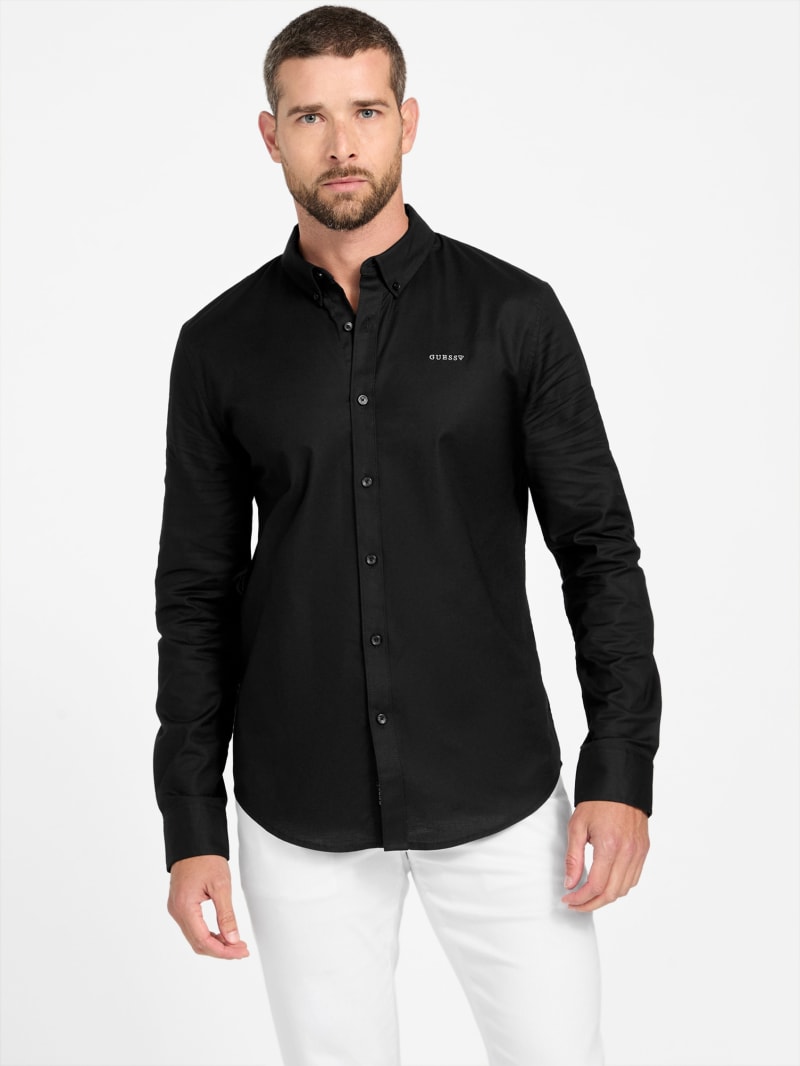 Harry Woven Shirt | GUESS Factory
