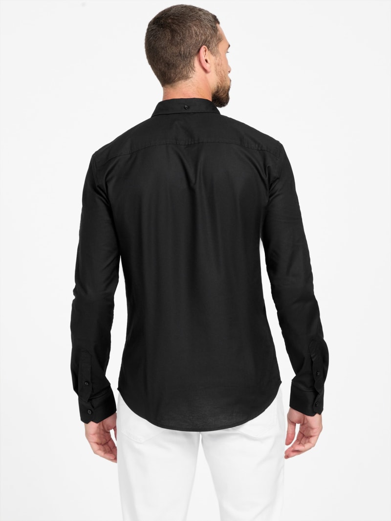 Harry Woven Shirt | GUESS Factory