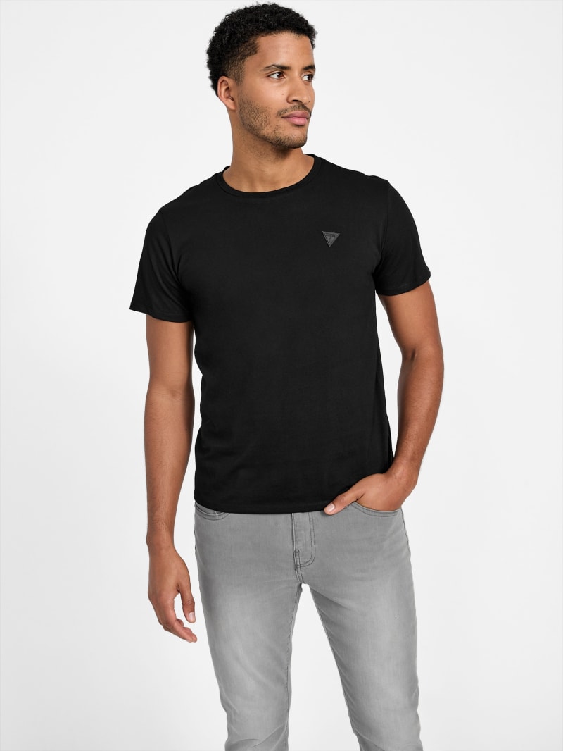 Eco Stephano Cooling Crewneck Tee | GUESS Factory