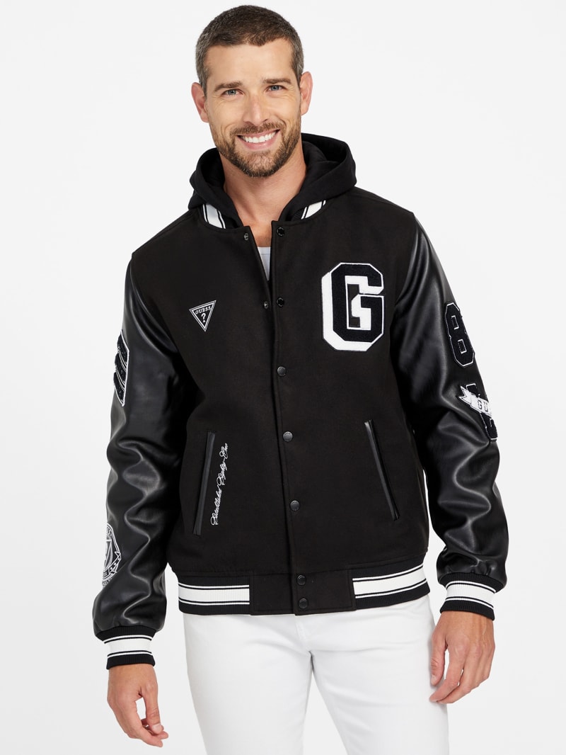 Lark Varsity Jacket | GUESS Factory