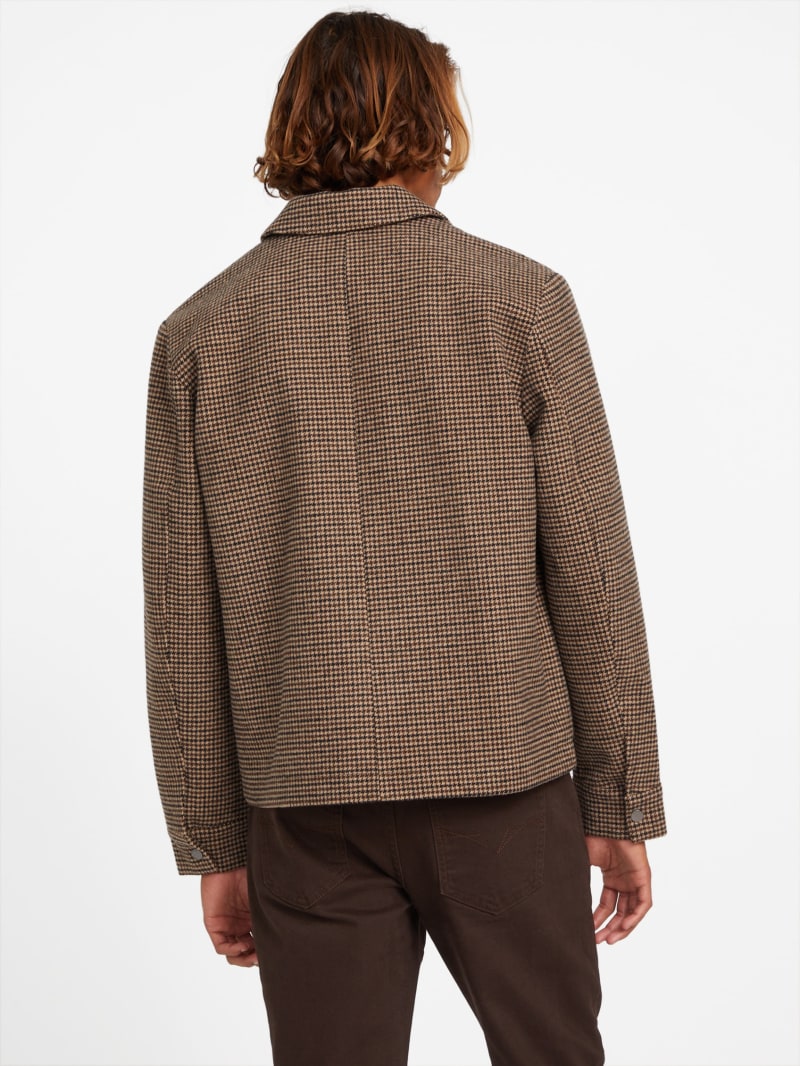 Kristoff Wool-Blend Zip Jacket | GUESS Factory