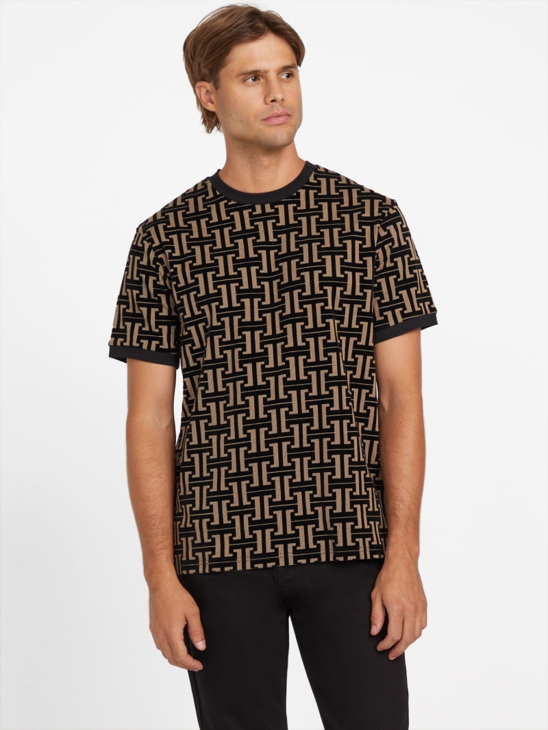 Juan Crewneck Tee | GUESS Factory