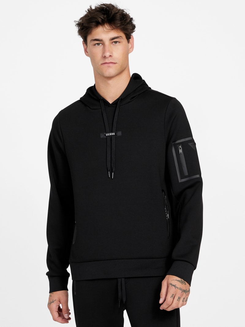 Eduardo Pullover Hoodie | GUESS Factory
