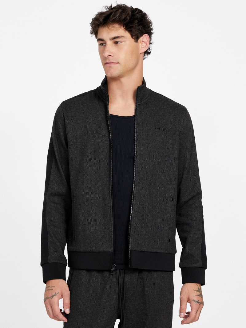 Olly Full-Zip Mock-Neck Sweater | GUESS Factory