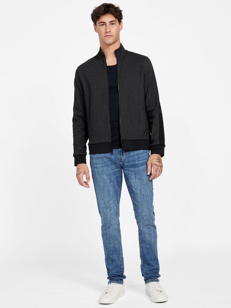 Olly Full-Zip Mock-Neck Sweater | GUESS Factory Ca