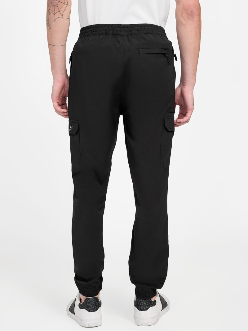 [GRAVER]★ZIPPERED LEGIC FLOWER BEAR JOGGER PANTS Runner Jogger - Olive – FairPlay