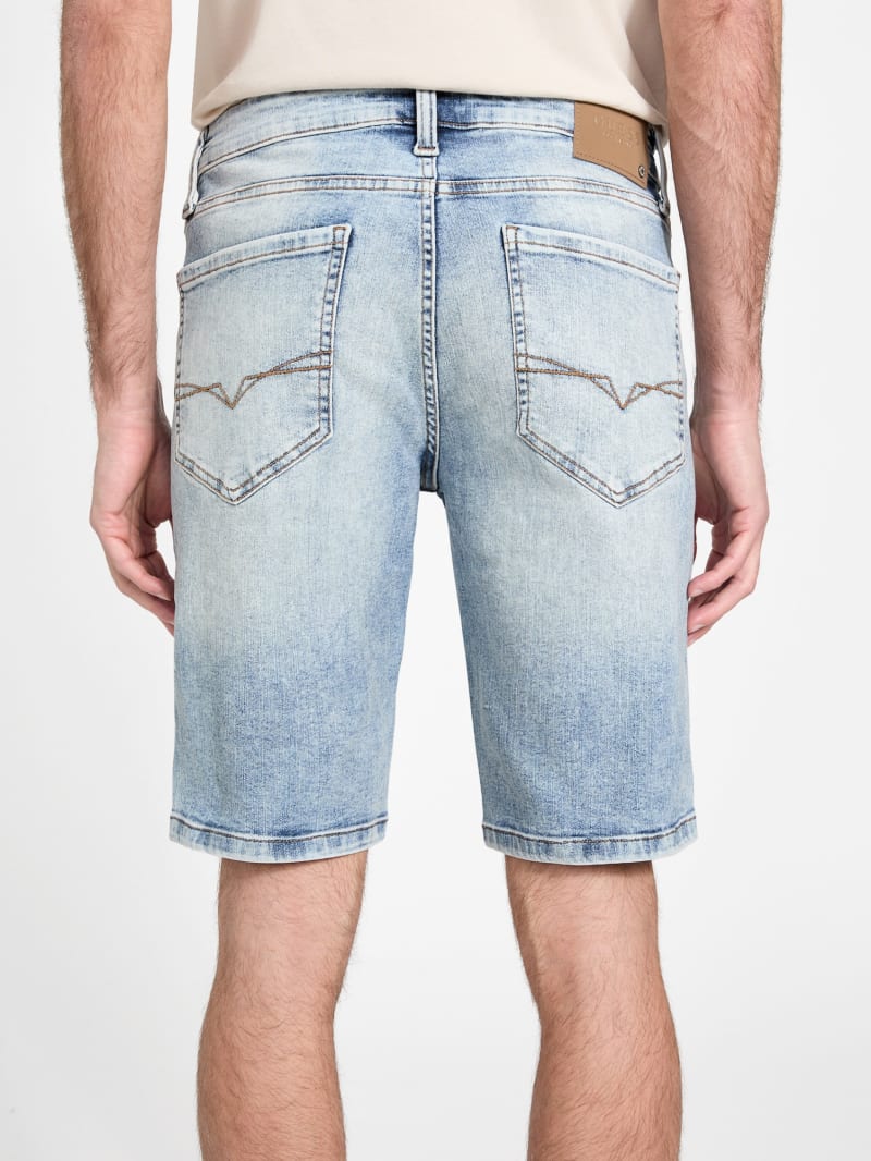 Eco Burton Destroyed Denim Shorts