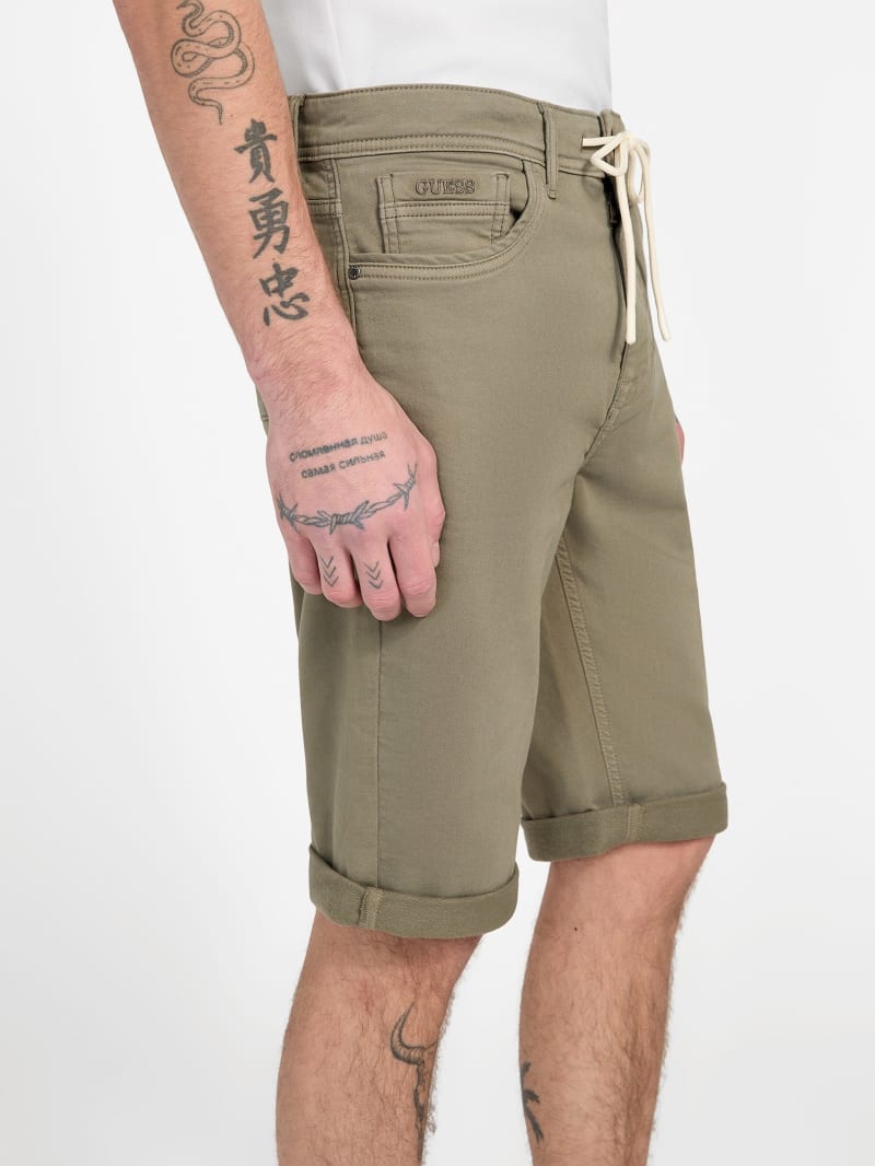 Eco Linus Knit Denim Shorts