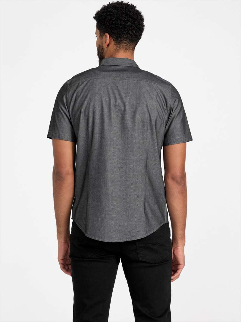 Wayne Textured Shirt | GUESS Factory