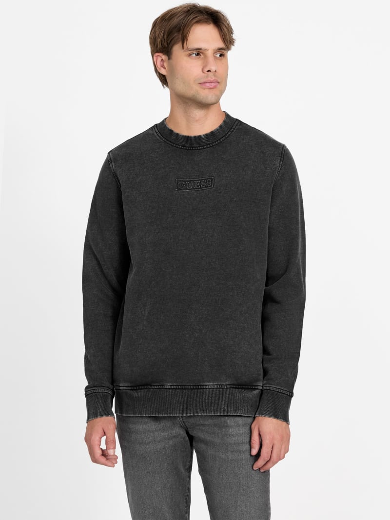 【海外 正規品】 Cruz Washed Factory GUESS | Sweatshirt Logo トップス