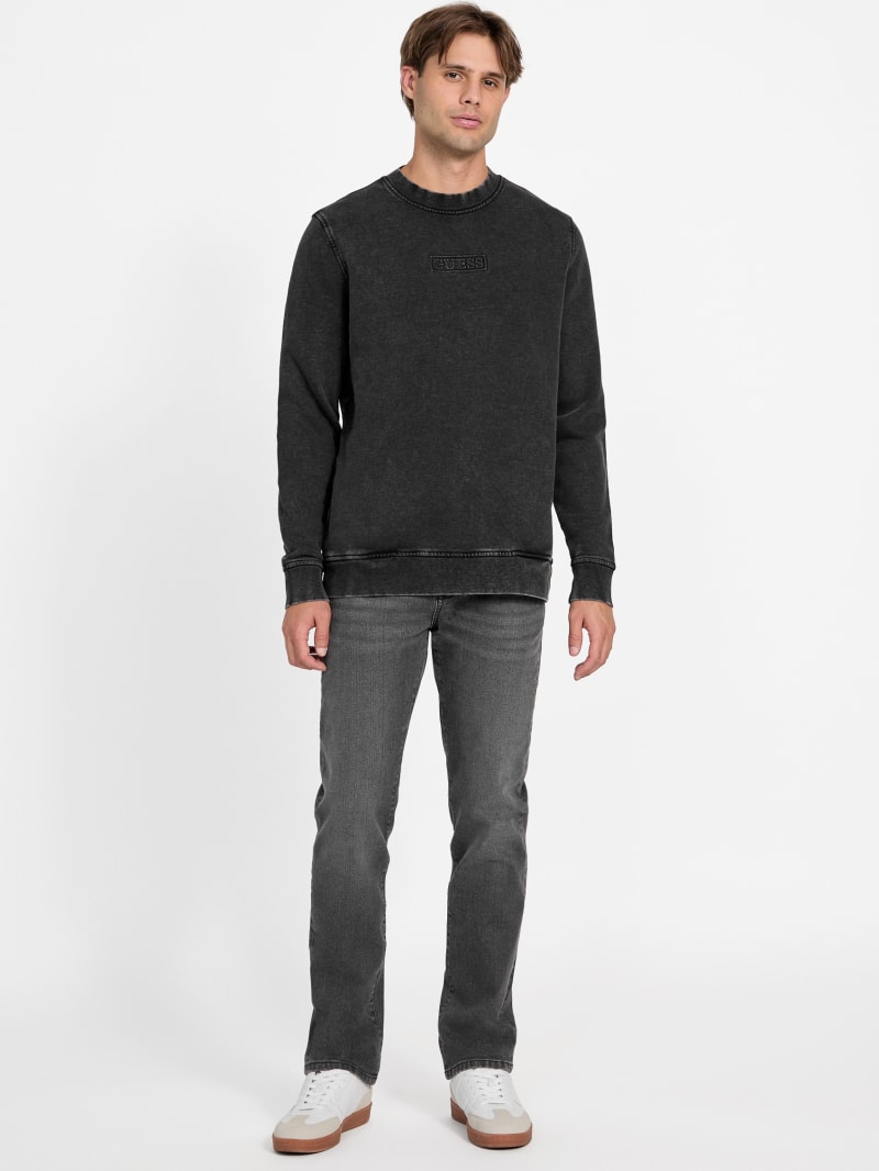 ☆ CRIMIE CR LOGO CREW NECK SWEAT ☆ Cruz Washed Logo Sweatshirt | GUESS Factory