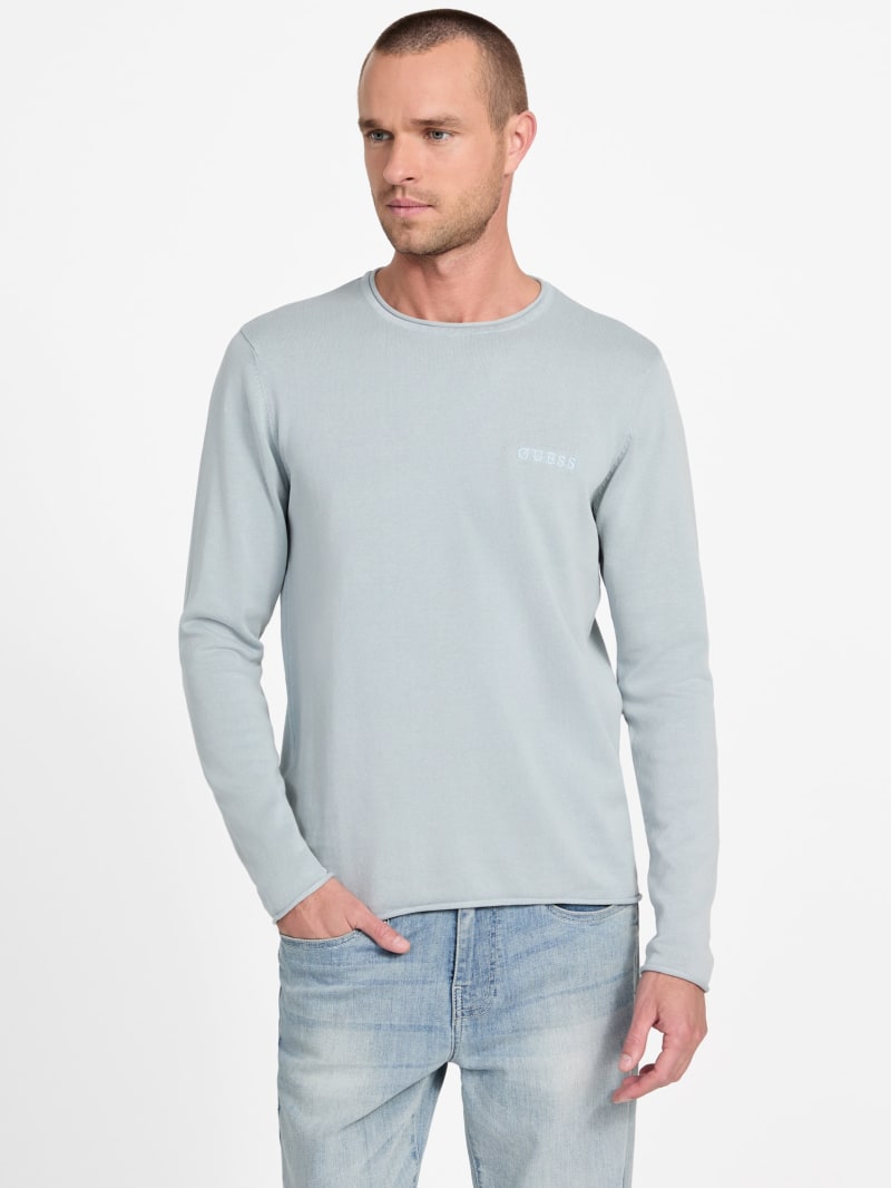 Kamrul Long-Sleeve Sweater | GUESS Factory