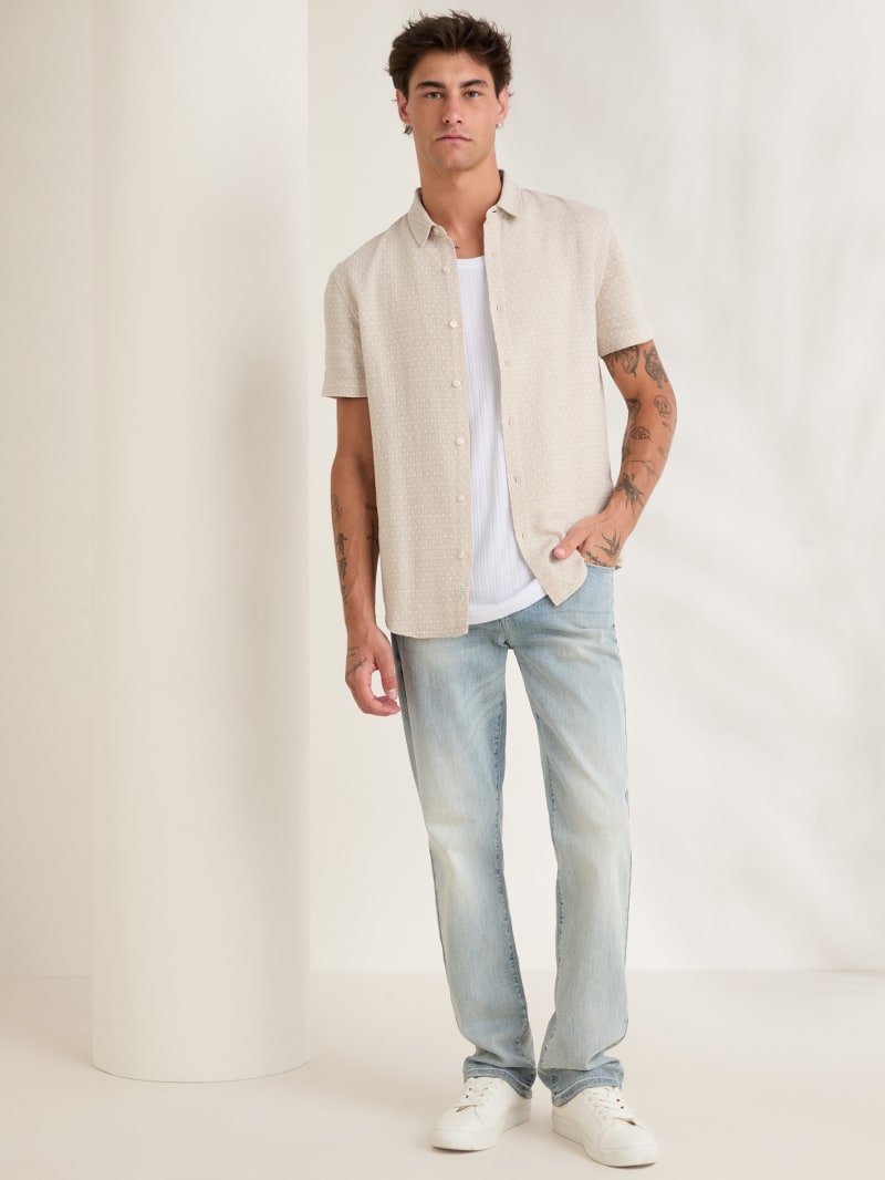 Jack Textured Shirt | GUESS Factory