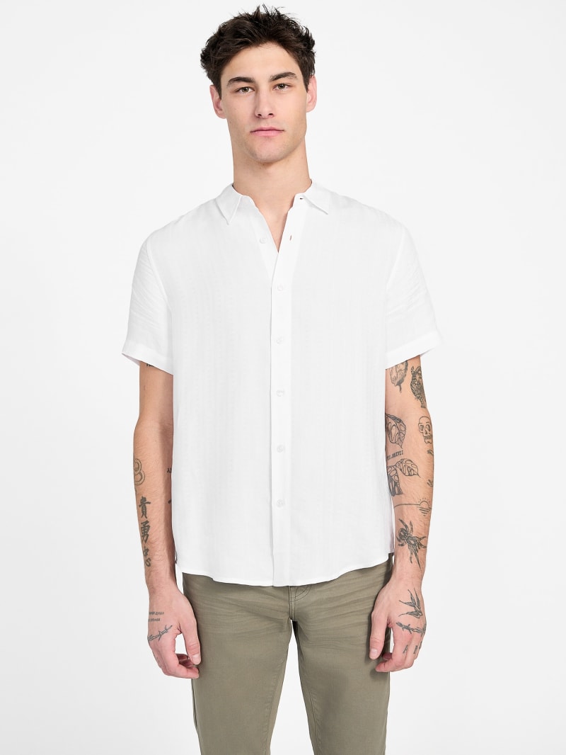 Ben Textured Short-Sleeve Shirt