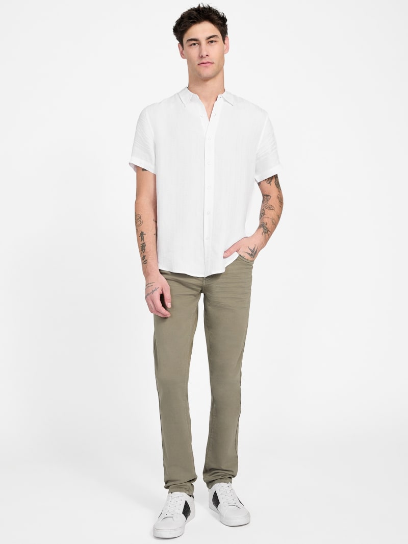 Ben Textured Short-Sleeve Shirt