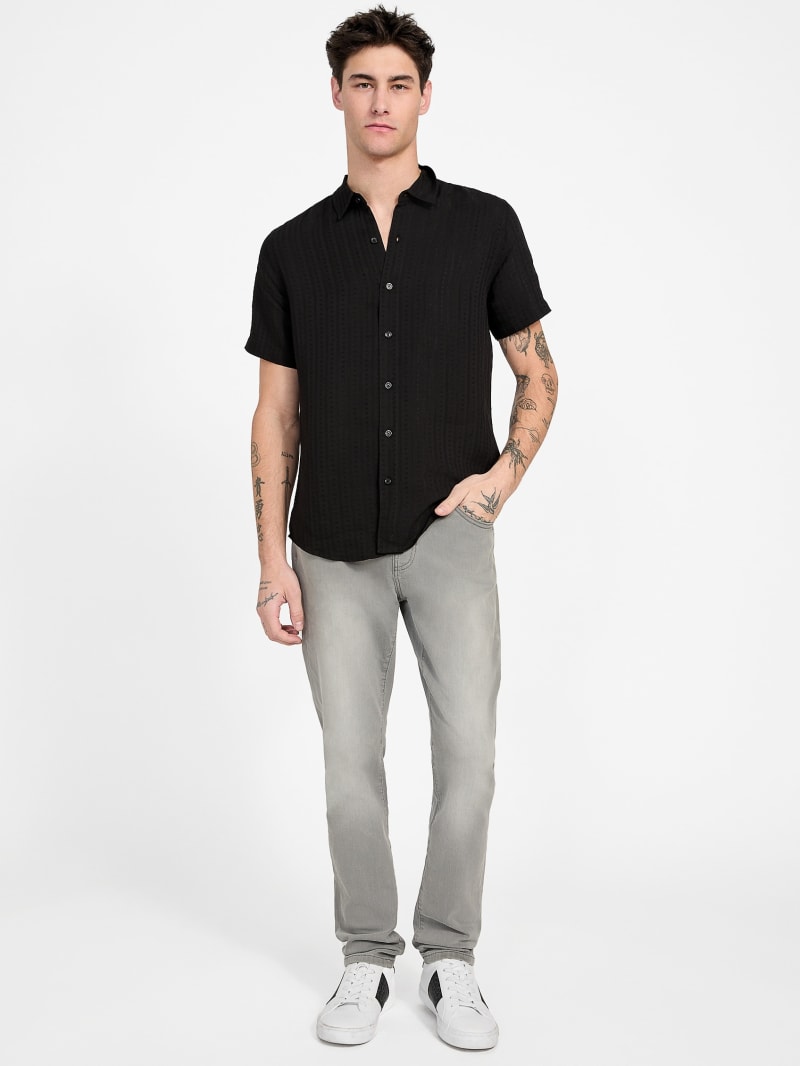 Ben Textured Short-Sleeve Shirt