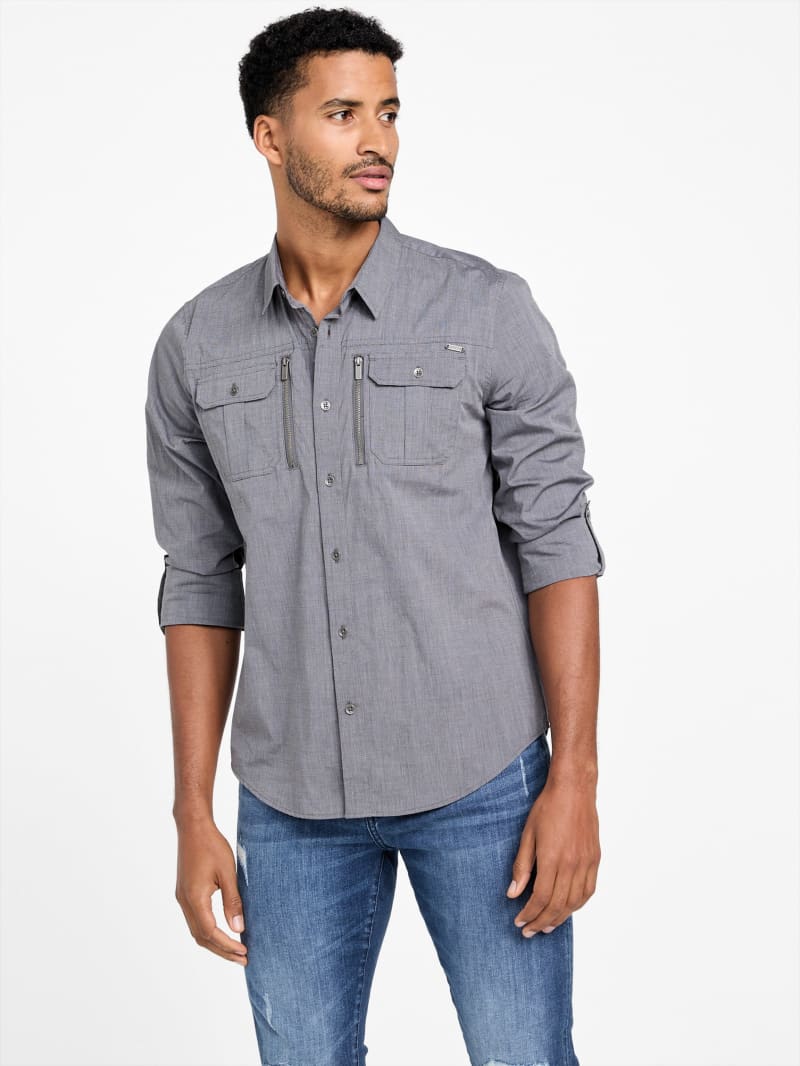 Larry Zip Pocket Shirt