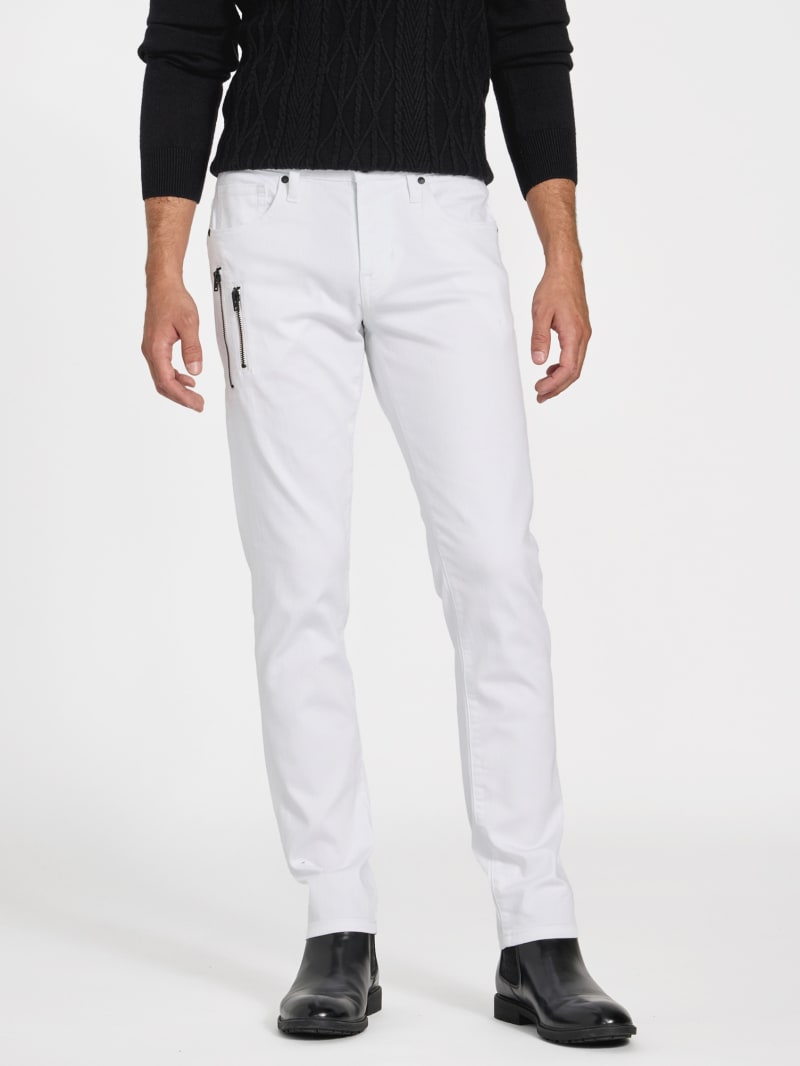 Samuel Zip Skinny Jeans | GUESS Factory