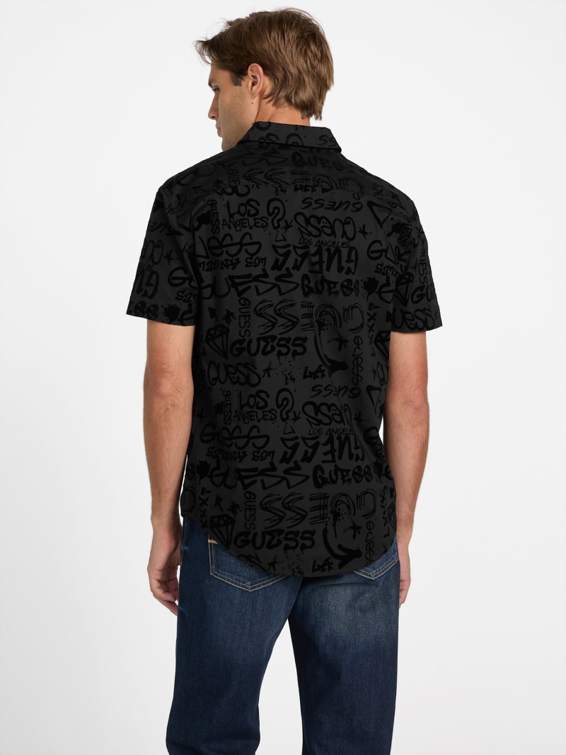 Kygo Graffiti Logo Shirt | GUESS Factory