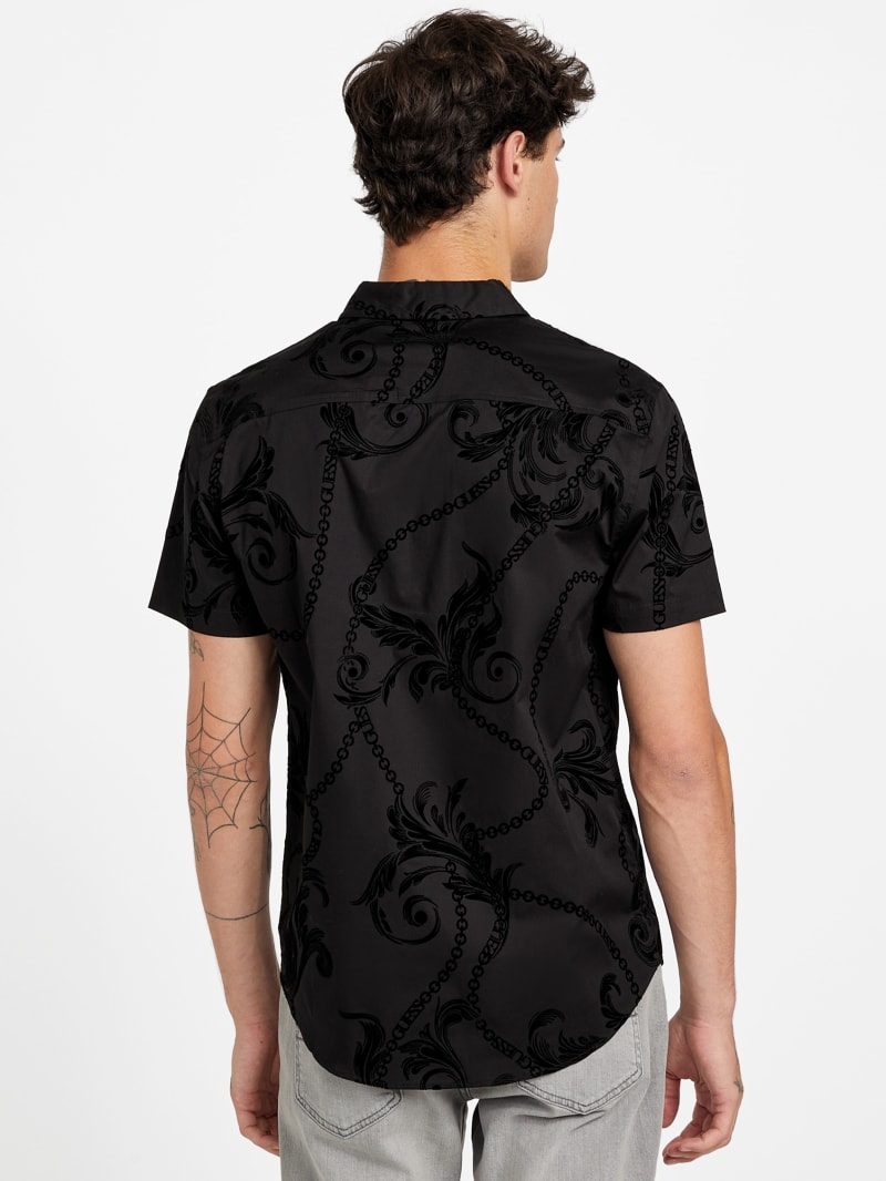 Avici Printed Woven Shirt | GUESS Factory
